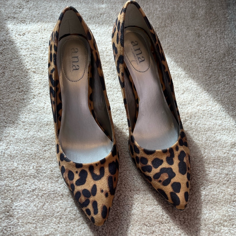 a.n.a Cheetah Print Heels